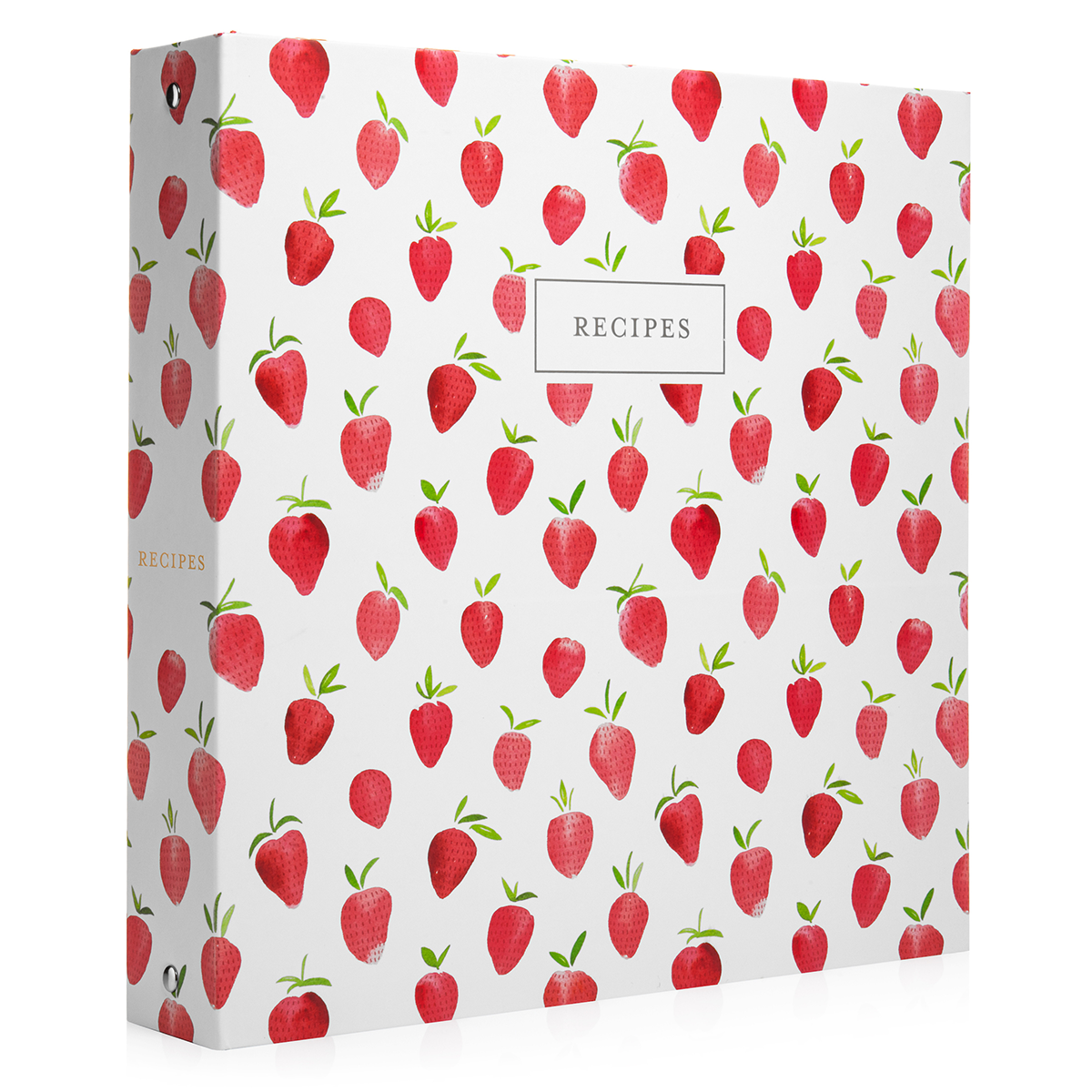 Recipe Binder Organizer Kit - 8.5x11 Inch 3-Ring Binder With Plastic Sleeves, Cards & Dividers