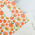 Recipe Binder Kit 8.5x11 (Peach Dream) - Full-Page with Clear Protective Sleeves and Color Printing Paper for Family Recipes