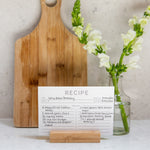 Recipe Cards (4x6") - Minimal (Pack of 50)