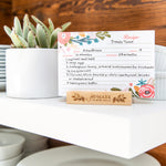 Recipe Cards (4x6") - Garden Floral (Pack of 50)