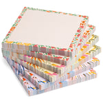 Floral Pastel Sticky Notes (Set of Six Notepads)