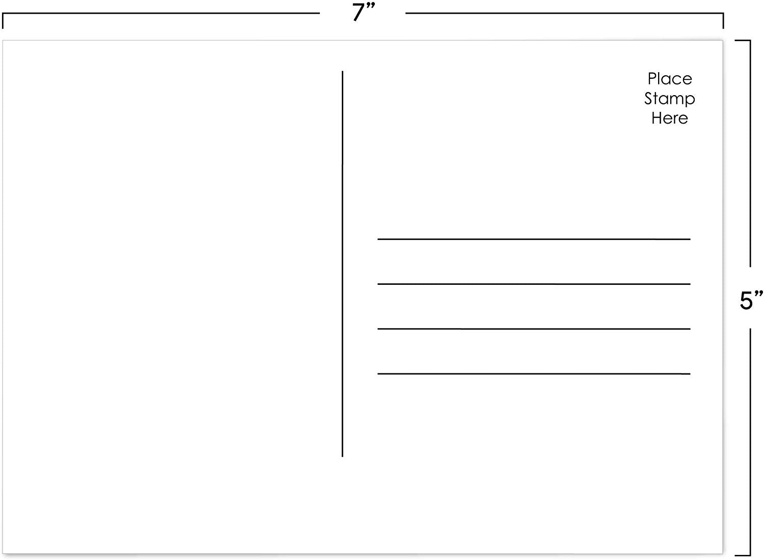 5x7 Postcard Template