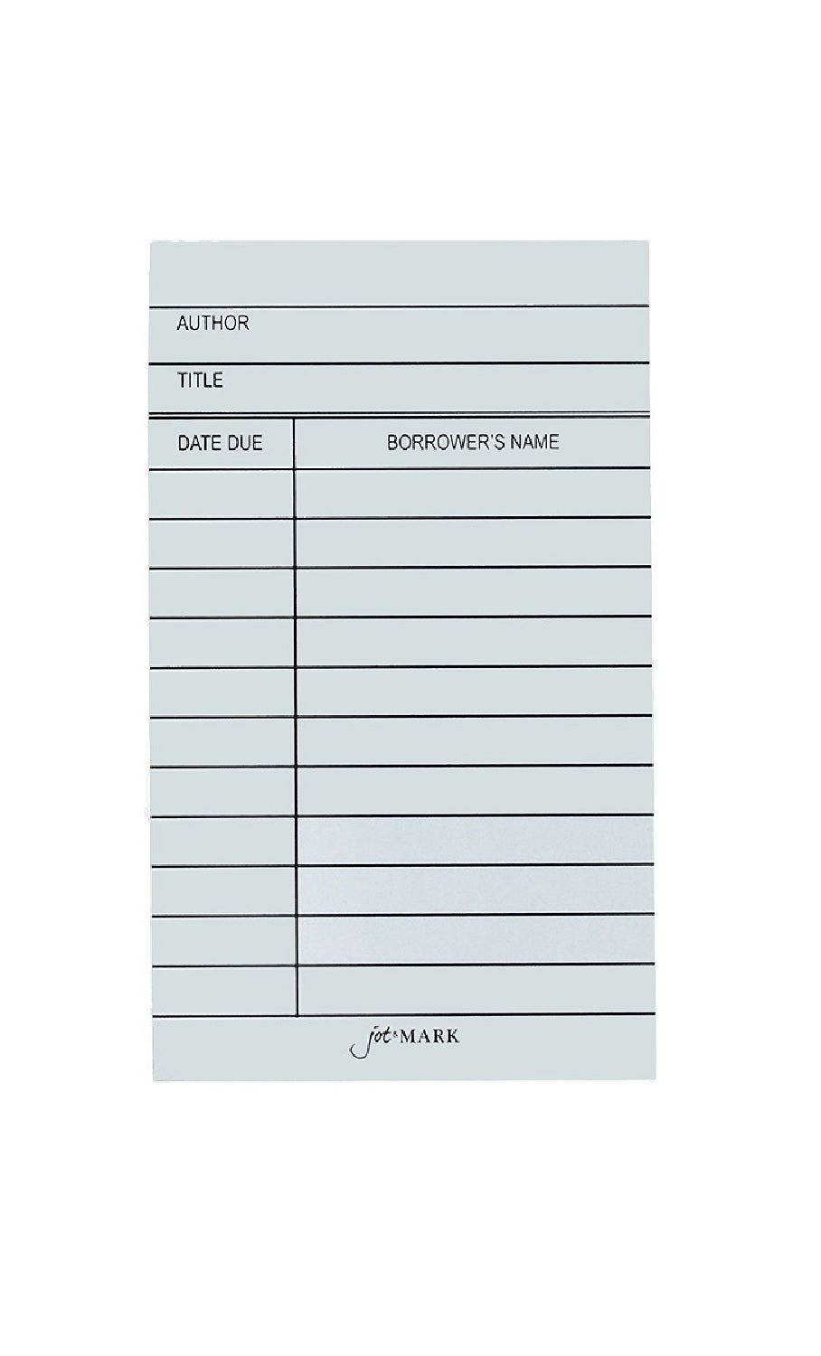library-book-card-and-pocket-holder-kit-for-catalogs-and-checkouts-10-jot-mark for Free Printable Library Checkout Cards Library Book Card and Pocket Holder Kit for Catalogs and Checkouts (10 – Jot & Mark for Free Printable Library Checkout Cards