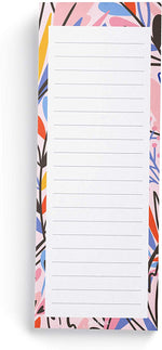 Exotic Floral Print Shopping List Pads (Set of 3)
