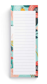 Floral Print Shopping List Pads (Set of 3)