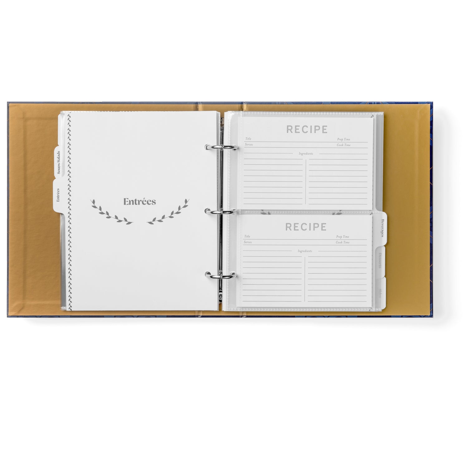 Small Recipe Binder - Recipe Keeper (Letterboard) (Hardcover)