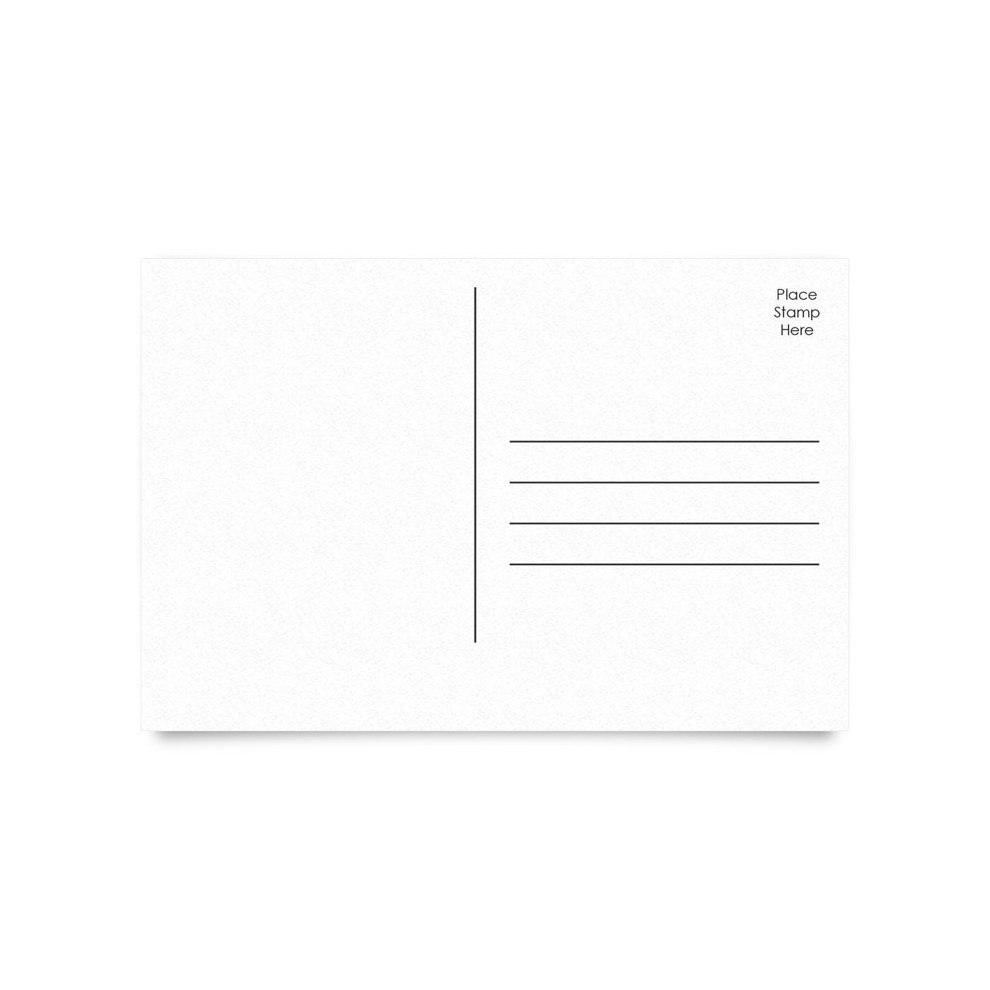 4x6 Postcard Back 4x6 Postcard Back