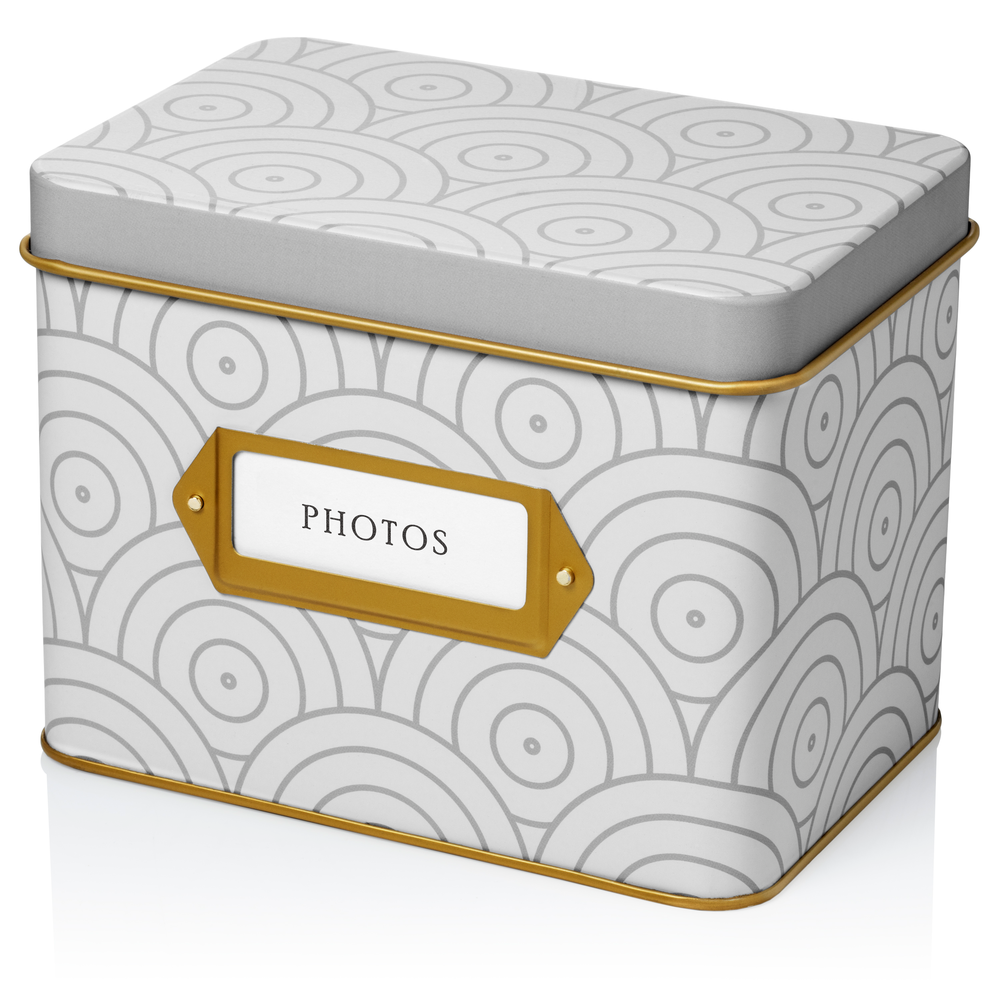 Photo Organizer Storage Box (Concentrique)
