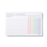 Weekly Habit Tracker Notepad (Pastel)