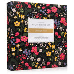 Recipe Binder Kit 8.5x11 (Midnight Bloom) - Full-Page with Clear Protective Sleeves and Color Printing Paper for Family Recipes