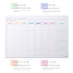 Monthly Planner Desk Size (Pastel)