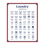 Laundry Symbols Magnet Guide