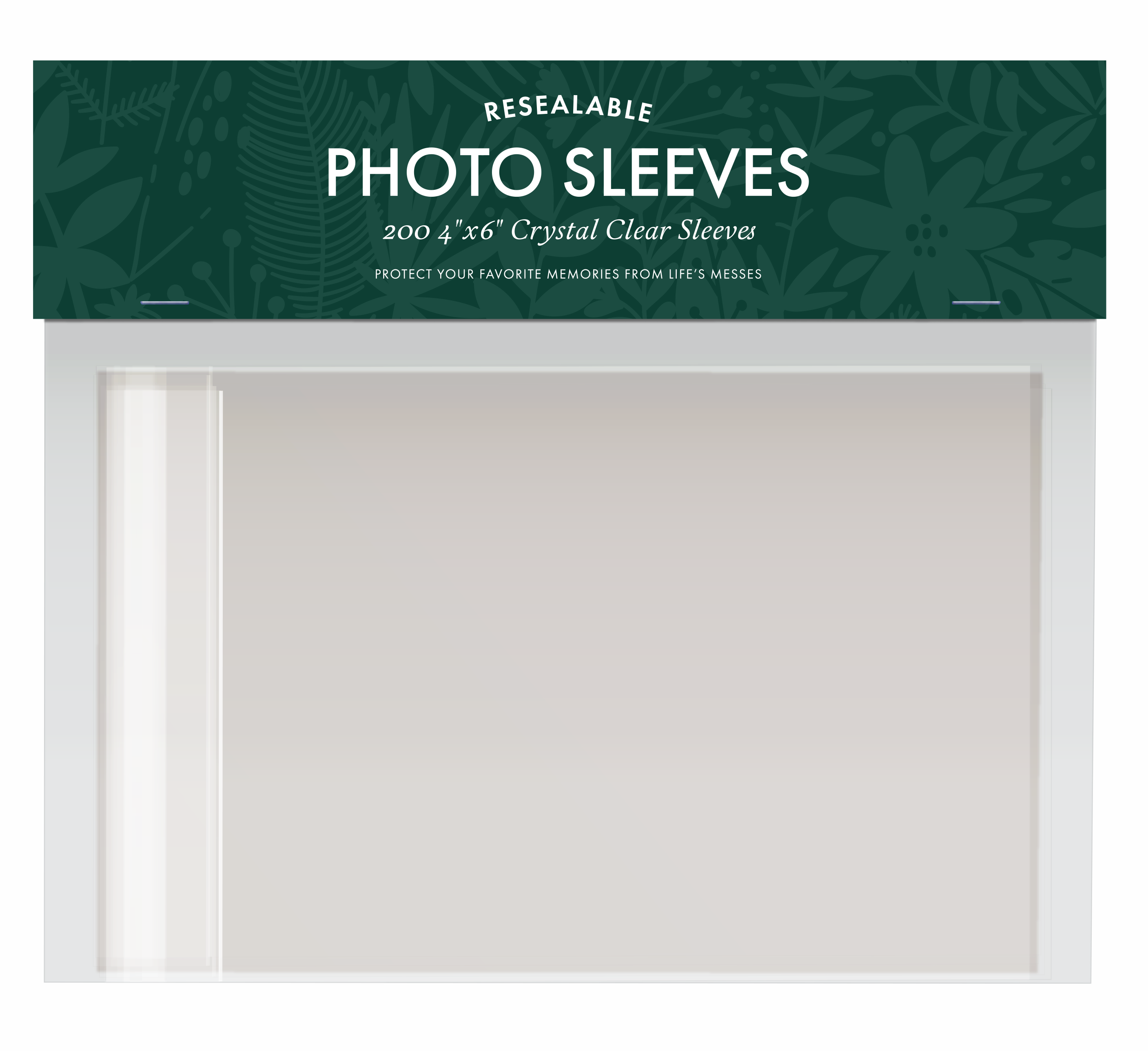 4 X 6 Photo Sleeves Package of Ten for 60 Photos these Sleeves Will Fit Our  8.5 X 11 Storage Binders 
