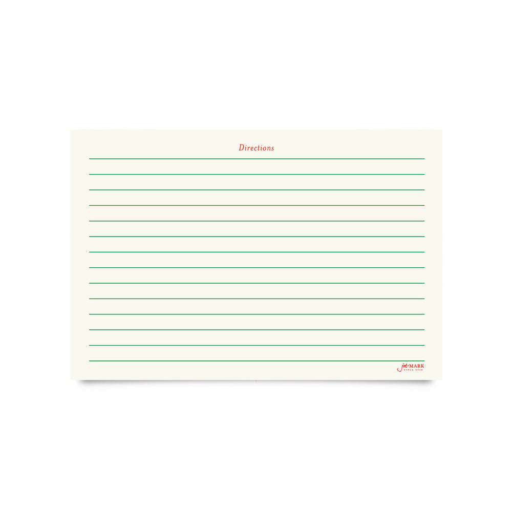 Recipe Cards (4x6") - Minimal Holiday Cards (Pack of 50)