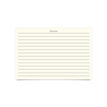 Recipe Cards (4x6") - Minimal (Pack of 50)