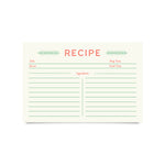 Recipe Cards (4x6") - Minimal Holiday Cards (Pack of 50)
