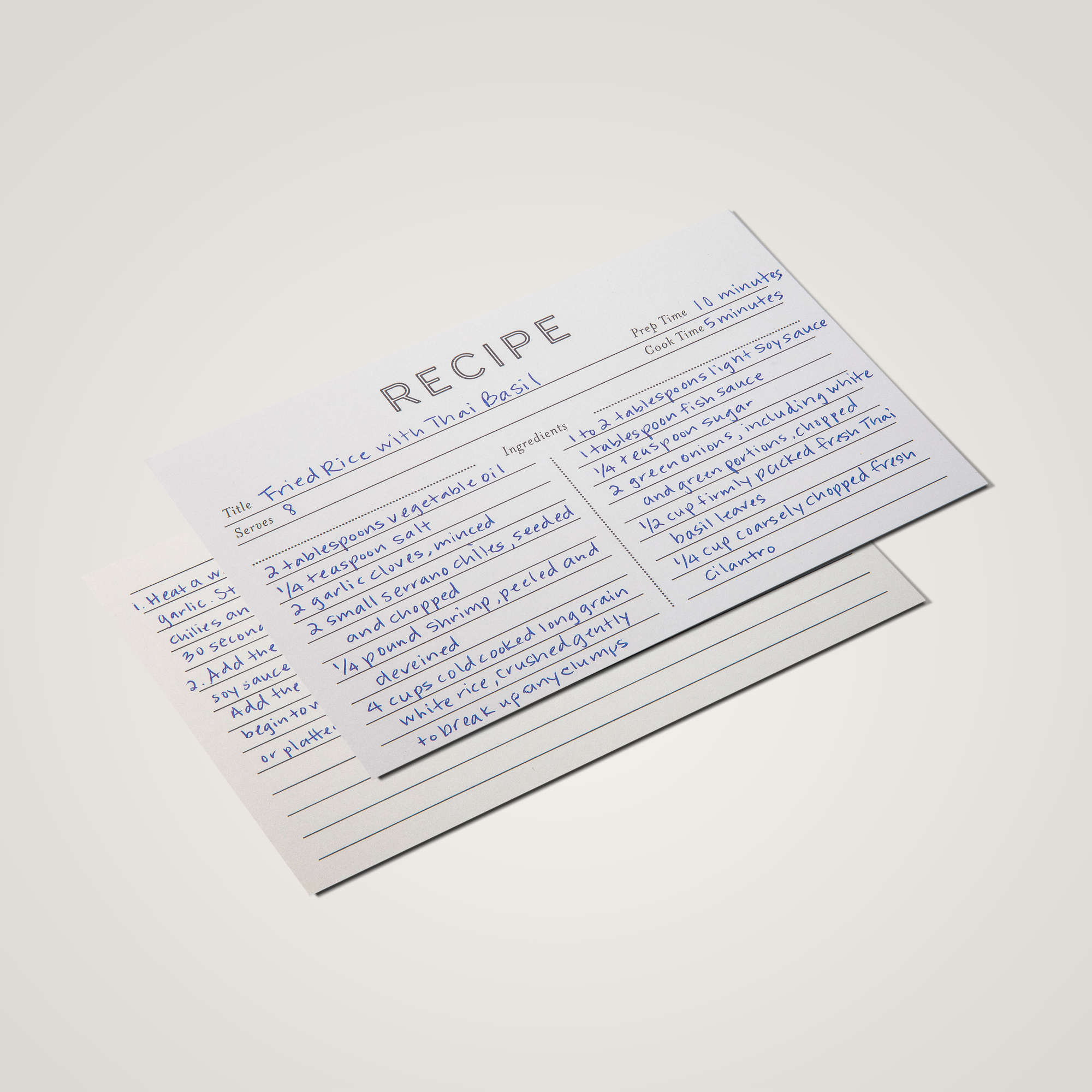 Recipe Cards (4x6)- Lemon Zest (Pack of 50) – Jot & Mark