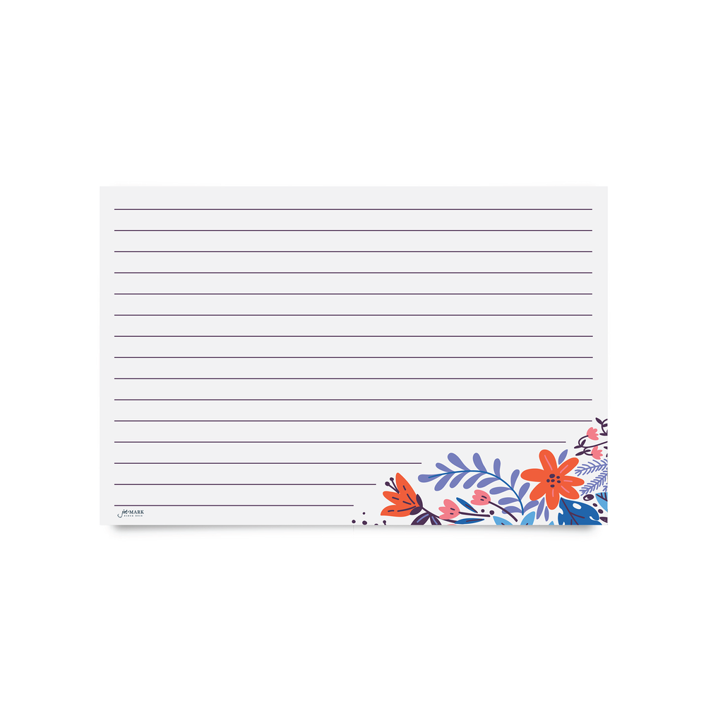 Recipe Cards (4x6") - Wildflower (Pack of 50)