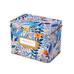 Photo Organizer Storage Box (Azulejo)