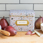 Recipe Tin - Terrazzo Blush