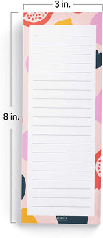 Fruit Print Shopping List Pads (Set of 3)