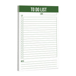 To Do List Magnetic Notepad 5.5" x 8.5" - Green (50 Sheets)