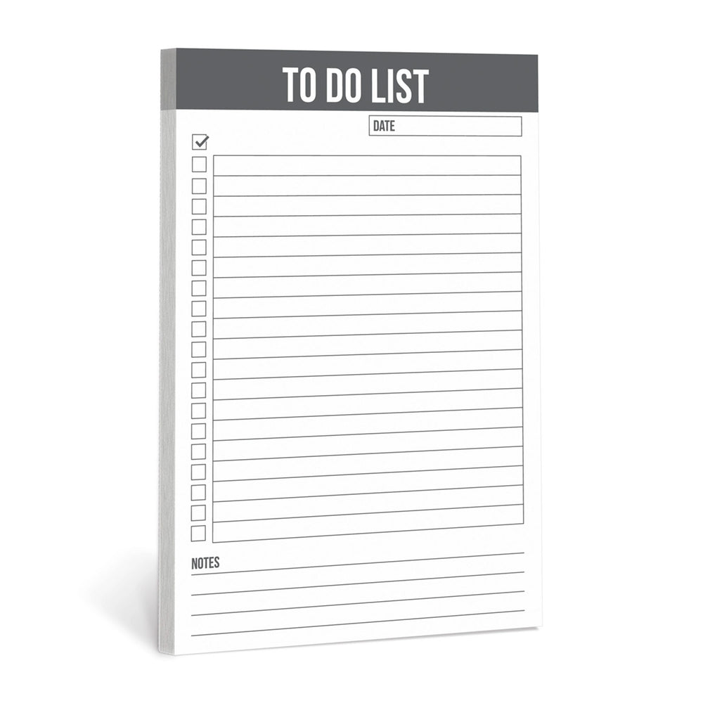 To Do List Magnetic Notepad 5.5" x 8.5" - Grey (50 Sheets)