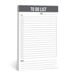 To Do List Magnetic Notepad 5.5" x 8.5" - Grey (50 Sheets)