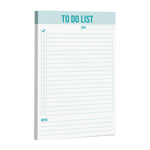 Pastel To Do List Magnetic Notepad 5.5" x 8.5" (3 Pack) Pink, Purple, Teal